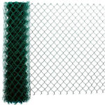 Grillage plastifié simple torsion vert, fil: 2,7 mm haut.2,00 ml X long. 25 ml